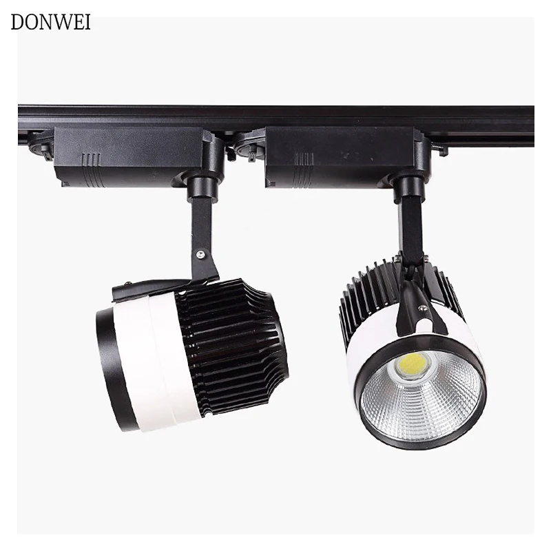 DONWEI Track Lighting 20W 30W COB LED Rail Spotlight For Clothes Shoes Shop Store Showroom Mall Exhibition Tracking Lamp
DONWEI Track Lighting 20W 30W COB LED Rail Spotlight For Clothes Shoes Shop Store Showroom Mall Exhibition Tracking Lamp