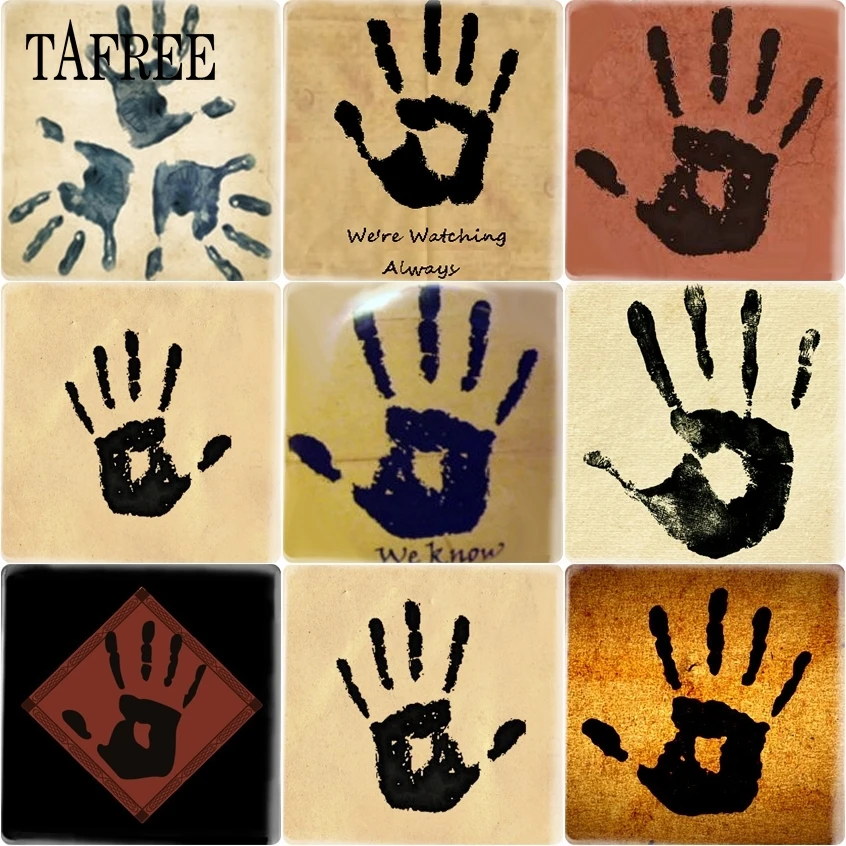 TAFREE Retro Handprint Picture Square Shape Glass Cabochon Dome 12mm Beads DIY Jewelry Findings For Stud Earrings
TAFREE Retro Handprint Picture Square Shape Glass Cabochon Dome 12mm Beads DIY Jewelry Findings For Stud Earrings
