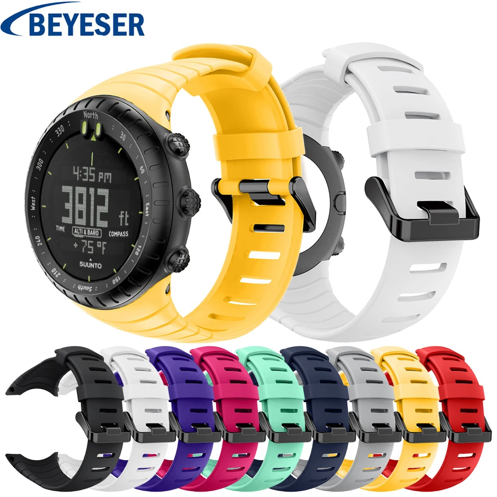 New Watchband strap For Suunto core silicone replacement sport watch strap for suunto core Bracelet classic wristband wrist belt
New Watchband strap For Suunto core silicone replacement sport watch strap for suunto core Bracelet classic wristband wrist belt