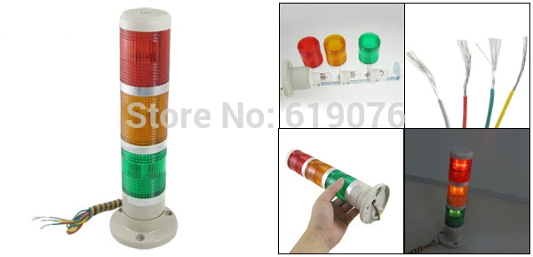 AC220V Red Yellow Green Safety Signal Industrial Tower Light Warning Stack Lamp Alarm Apparatus
AC220V Red Yellow Green Safety Signal Industrial Tower Light Warning Stack Lamp Alarm Apparatus