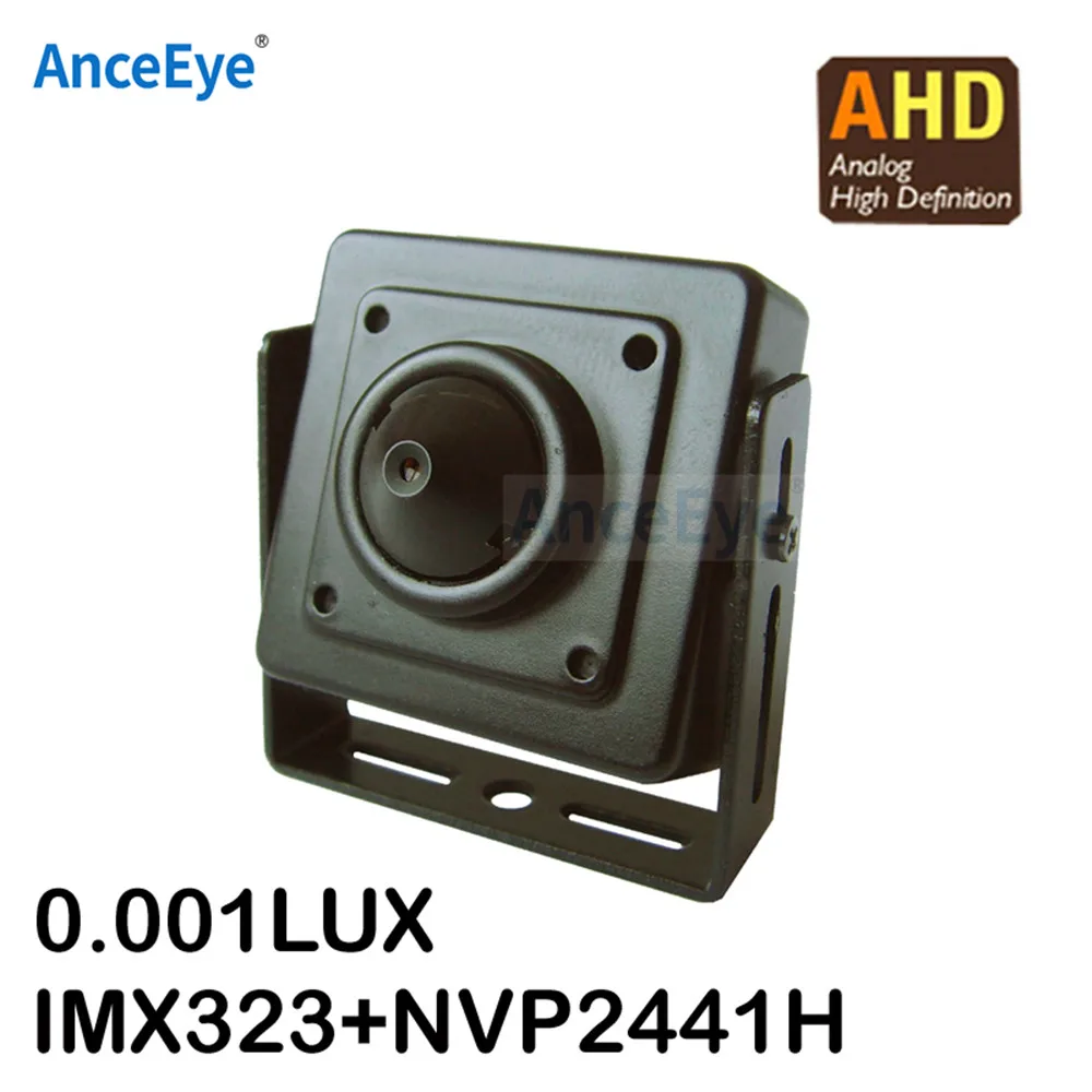 AnceEye 1080P IMX323 + NVP2441H 0.001LUX WDR BLC цветная мини AHD CCTV камера AHD-H камеры видеонаблюдения 2MP
AnceEye 1080P IMX323 + NVP2441H 0.001LUX WDR BLC цветная мини AHD CCTV камера AHD-H камеры видеонаблюдения 2MP