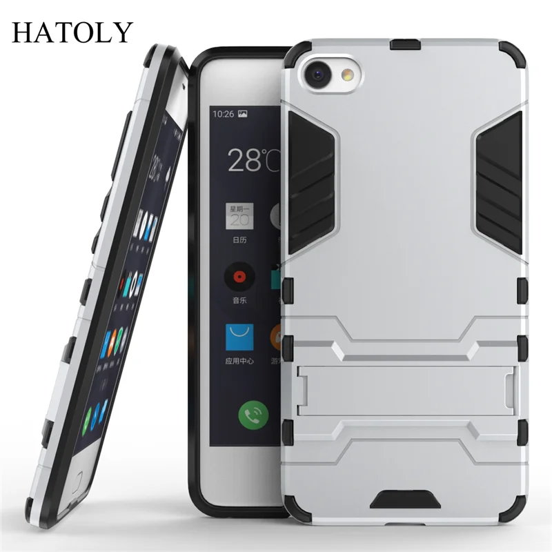 Защитный чехол HATOLY для Meizu U20 ударопрочный гибридный прочный силиконовый