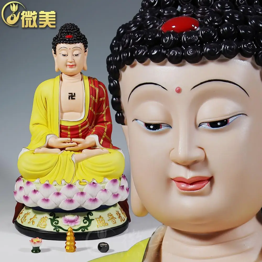 Dehua ceramics 19 inch lotus Buddha statue sitting Sambo - Amitabha / Shakya Muni Buddha like ornaments
Dehua ceramics 19 inch lotus Buddha statue sitting Sambo - Amitabha / Shakya Muni Buddha like ornaments