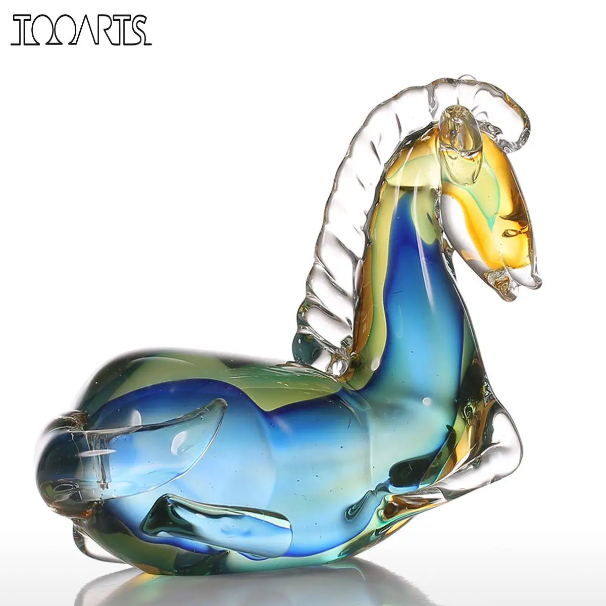 Tooarts Blue Fantastic Horse Glass Figurine Feng Shui Figurine Home Decor Animal Favor Gift Glass Craft Decoration For Home
Tooarts Blue Fantastic Horse Glass Figurine Feng Shui Figurine Home Decor Animal Favor Gift Glass Craft Decoration For Home