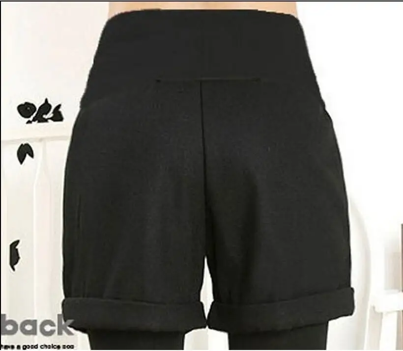 women Loose casual wool shorts 2017 Autumn winter New style women Elastic Waist shorts women Straight shorts plus size 25-38
women Loose casual wool shorts 2017 Autumn winter New style women Elastic Waist shorts women Straight shorts plus size 25-38