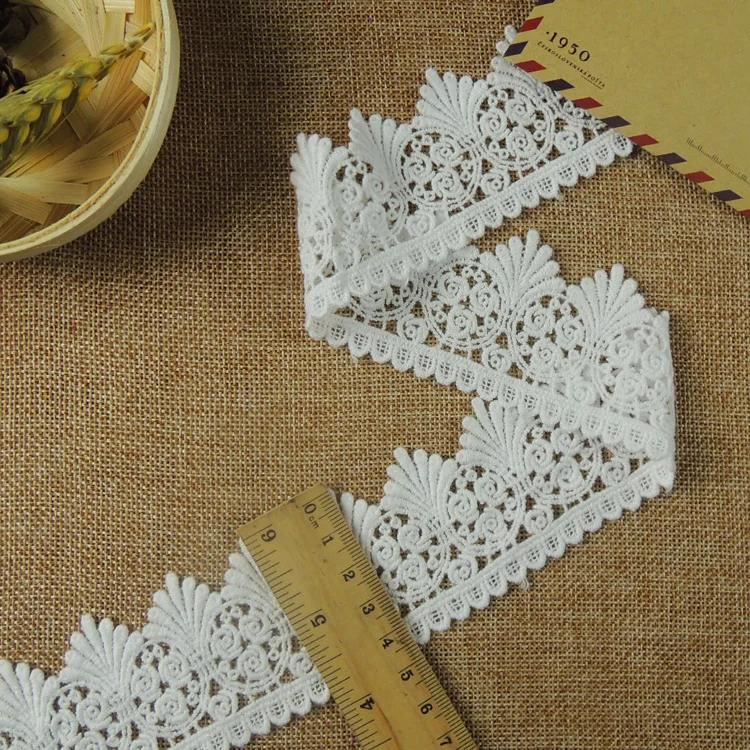 5yards/lot black and white Water-soluble lace accessories cotton lacedecorative clothes diy width 4.5cm lace
5yards/lot black and white Water-soluble lace accessories cotton lacedecorative clothes diy width 4.5cm lace