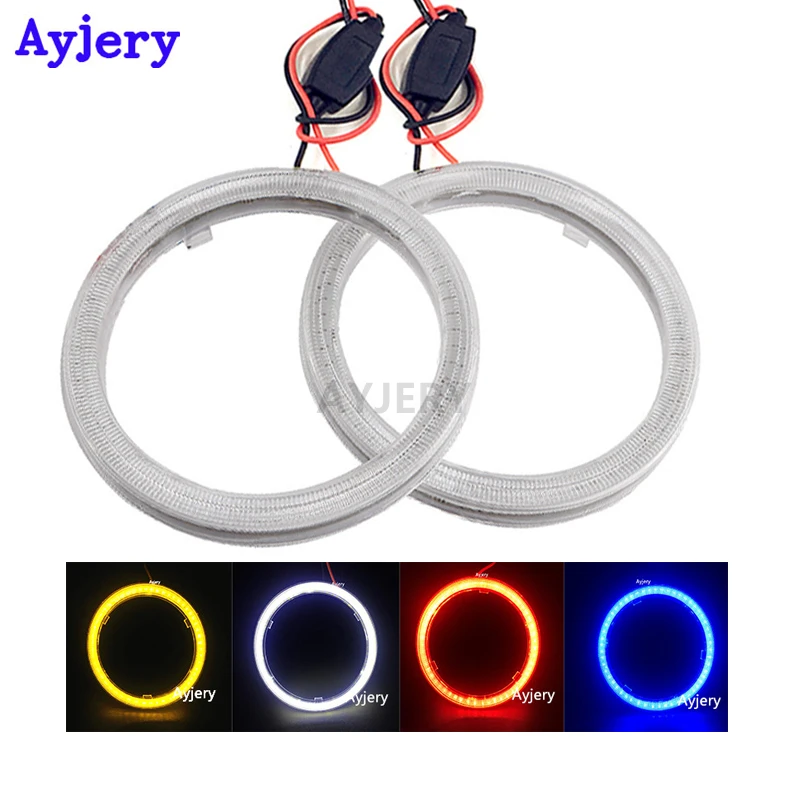 AYJERY COB Angel Eyes 120mm !! 2Pieces(1pairs) Auto Halo Rings COB 120MM Angel Eye Car Headlight Motorcycle White 12V/24V DC
AYJERY COB Angel Eyes 120mm !! 2Pieces(1pairs) Auto Halo Rings COB 120MM Angel Eye Car Headlight Motorcycle White 12V/24V DC