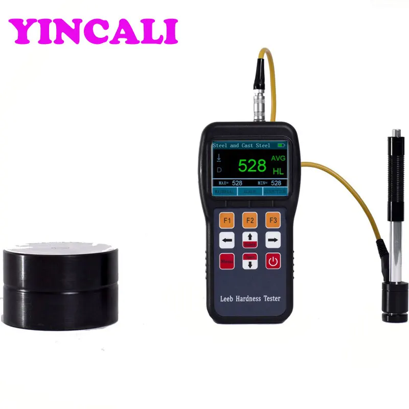 High Precision Leeb Hardness Tester Leeb190 Digital Metal Hardness Meter Color Screen Durometer Memory 600 Groups of Data
High Precision Leeb Hardness Tester Leeb190 Digital Metal Hardness Meter Color Screen Durometer Memory 600 Groups of Data