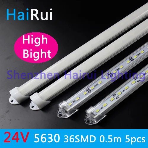 5pcs*50cm SMD 5730 50CM DC 24V 36led bar light car Hard Rigid LED Strip Bar Light with U Aluminium shell +pc cover
5pcs*50cm SMD 5730 50CM DC 24V 36led bar light car Hard Rigid LED Strip Bar Light with U Aluminium shell +pc cover