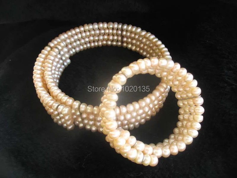4rows freshwater pearl pink near round necklace 4-5mm 17inch and 7.5inch nature wholesale beads
4rows freshwater pearl pink near round necklace 4-5mm 17inch and 7.5inch nature wholesale beads