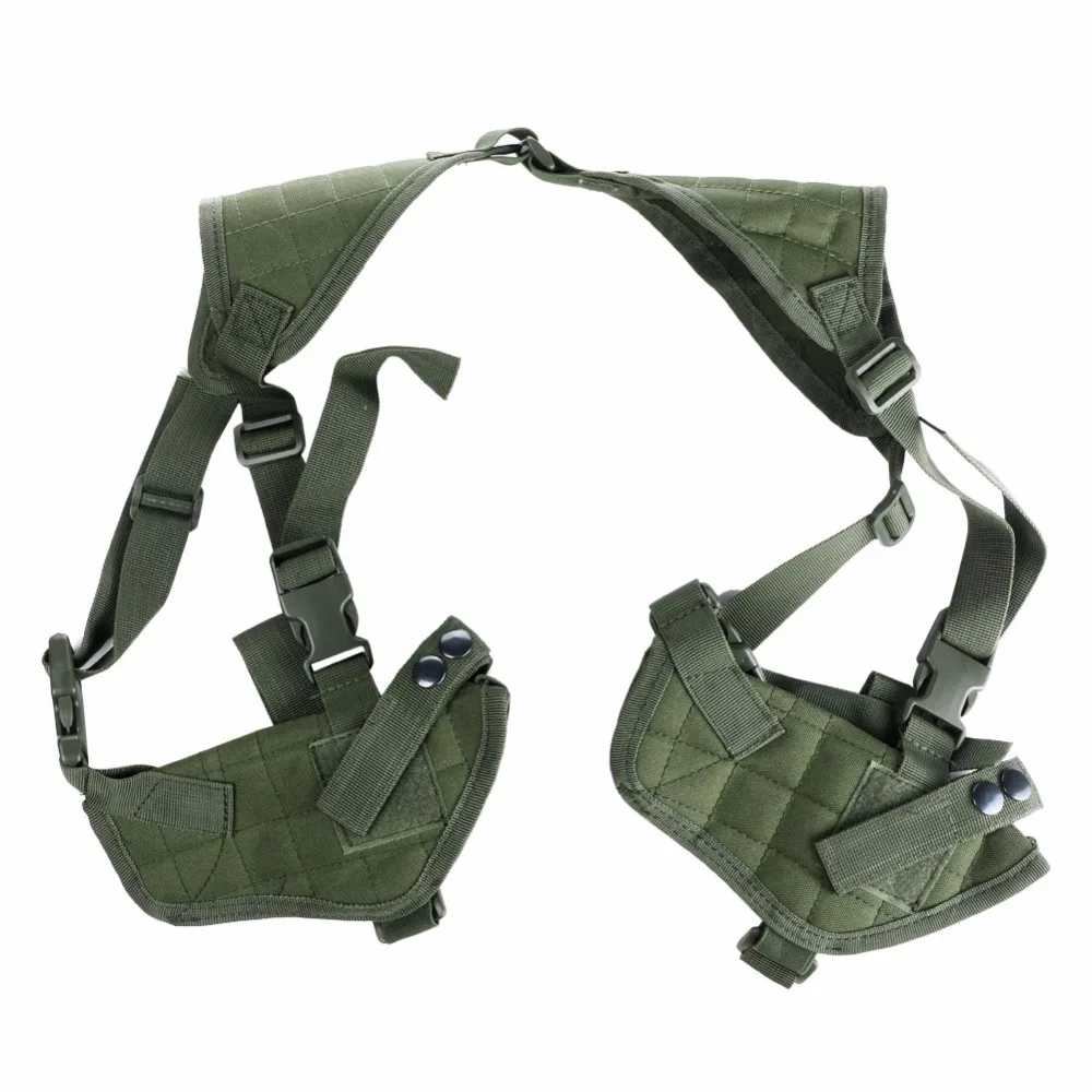 FOCUSIGN Military Tactical Double Pistol Holster Universal Pistol Hand Arm Shoulder Holster Double Pouch Adjustable straps
FOCUSIGN Military Tactical Double Pistol Holster Universal Pistol Hand Arm Shoulder Holster Double Pouch Adjustable straps