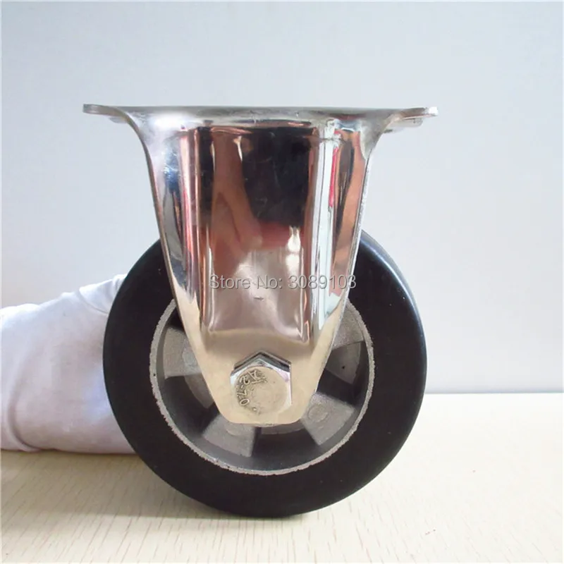 4 pcs hot 4 inch stainless steel casters caster rubber wheel with aluminum center caster fixed caster
4 pcs hot 4 inch stainless steel casters caster rubber wheel with aluminum center caster fixed caster