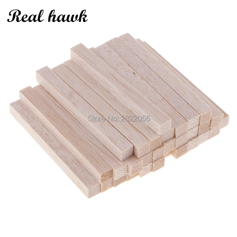 Палочки из бальзового дерева квадратные 5x5 мм 50/80/100/130/150 | Игрушки и хобби