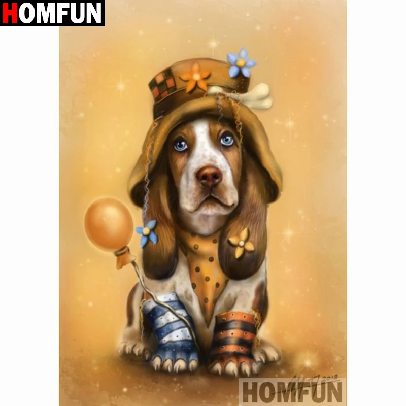 Алмазная 5D картина HOMFUN «сделай сам», вышивка «животное, собака», полная Алмазная вышивка, картина стразы, для праздничных подарков, A14982
Алмазная 5D картина HOMFUN «сделай сам», вышивка «животное, собака», полная Алмазная вышивка, картина стразы, для праздничных подарков, A14982