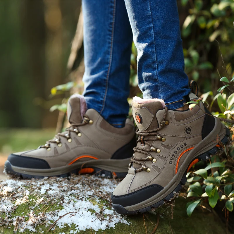 HUMTTO Winter Couple Hiking Shoes Men Women Waterproof Hiking Boots Male Fashion Leather Ankle Boots Climbing Camping Shoes 2019
HUMTTO Winter Couple Hiking Shoes Men Women Waterproof Hiking Boots Male Fashion Leather Ankle Boots Climbing Camping Shoes 2019