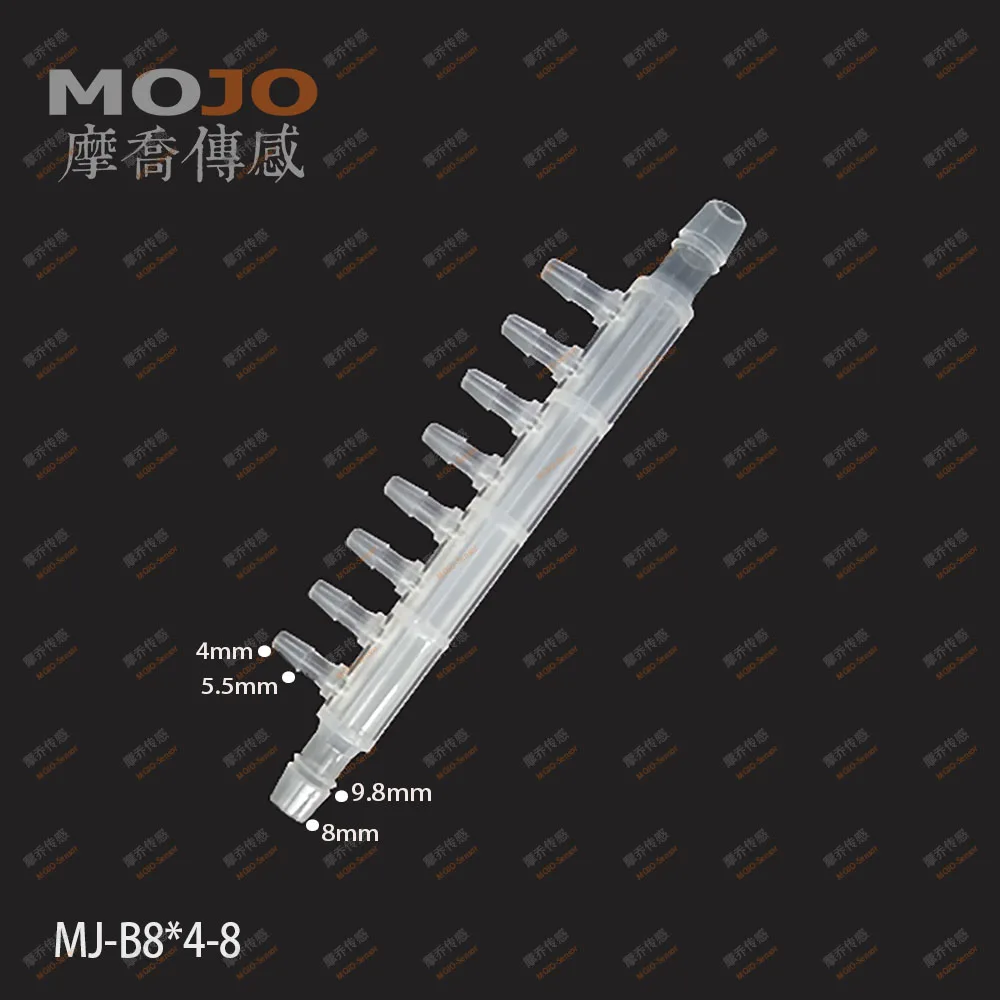 2020 Free shipping!(100pcs/Lots) MJ-B8X4-8 hose connectors 8mm to 4mm eight way pipe joint PP Plastic multiple pass pipe fitting
2020 Free shipping!(100pcs/Lots) MJ-B8X4-8 hose connectors 8mm to 4mm eight way pipe joint PP Plastic multiple pass pipe fitting