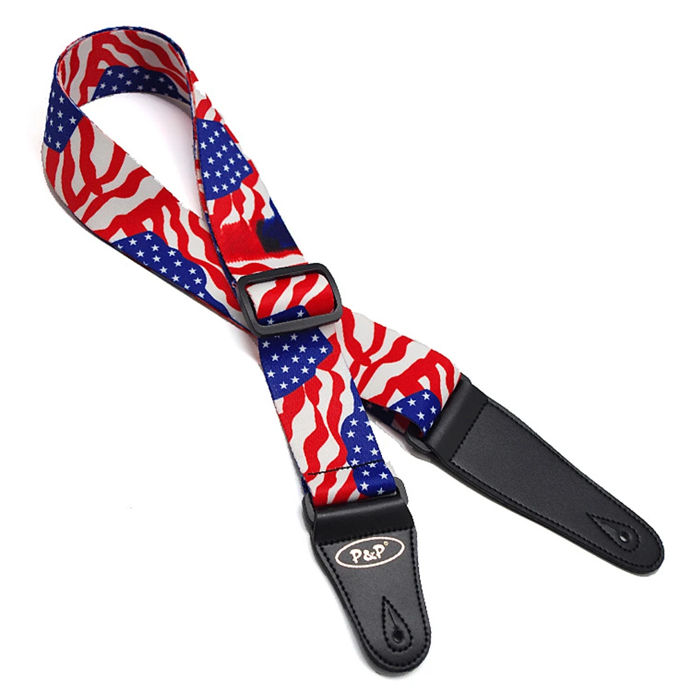 Stars and Stripes Pattern Flag Guitar Strap Electric Guitar Acoustic Guitar Folk Guitar Bass Strap
Stars and Stripes Pattern Flag Guitar Strap Electric Guitar Acoustic Guitar Folk Guitar Bass Strap