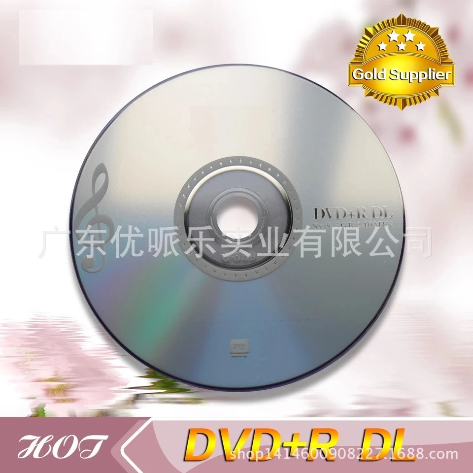 Оптом 10 дисков класса А 8 5 ГБ пустые печатные DVD + R DL диски | Электроника