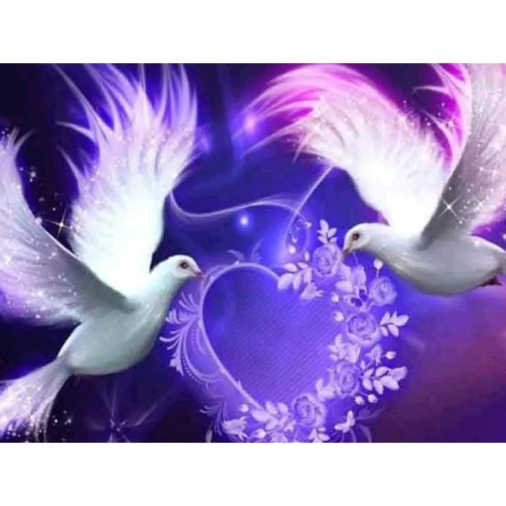 Fezrgea Diamond Painting Love Full Round Drill Diamond Embroidery Pigeon DIY Mosaic Cross Stitch Animals Wedding Decoration Home
Fezrgea Diamond Painting Love Full Round Drill Diamond Embroidery Pigeon DIY Mosaic Cross Stitch Animals Wedding Decoration Home