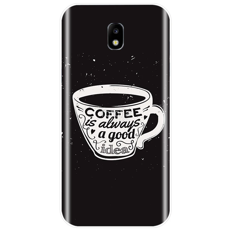 Чехол First Coffee мягкий силиконовый чехол из ТПУ для телефона Samsung Galaxy J3 J4 J6 J8 2018 J5 J7 2017