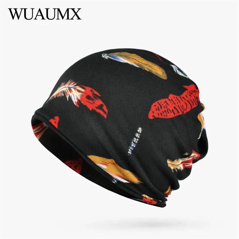 Fall Winter Skullies Beanies Hats Women Feather Pattern Baggy Ski Beanie Plus Velvet Ring Scarf Hip-Hop casquette femme
Fall Winter Skullies Beanies Hats Women Feather Pattern Baggy Ski Beanie Plus Velvet Ring Scarf Hip-Hop casquette femme