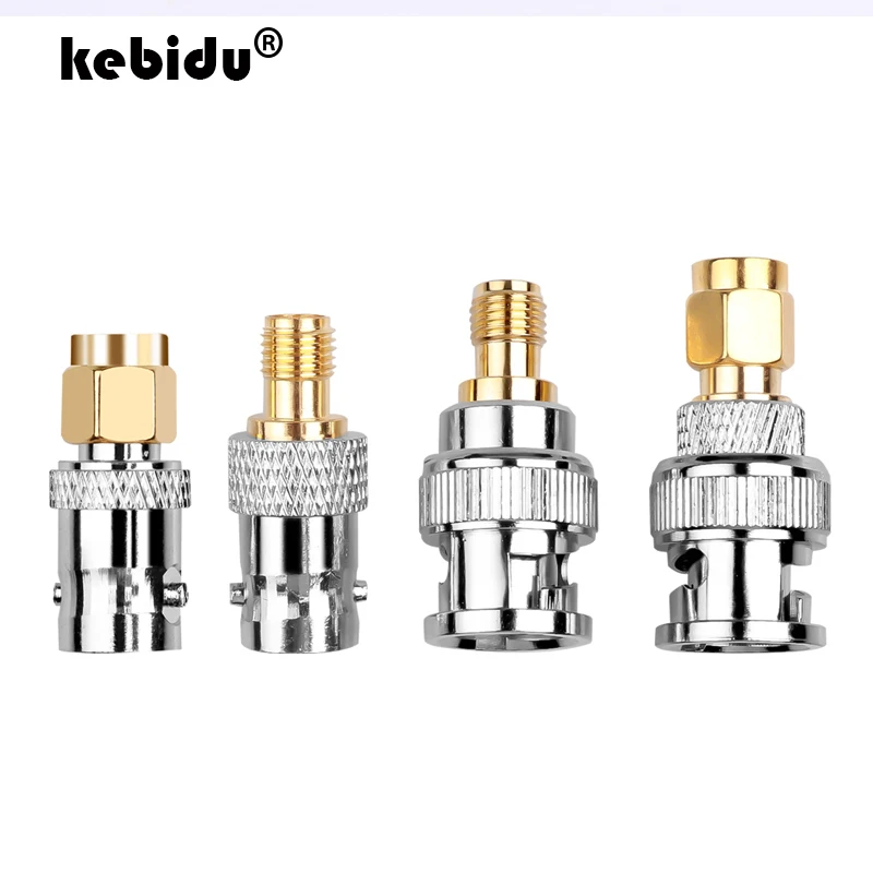 kebidu 4pcs BNC Male Plug To SMA Female Jack Straight RF Connector Adapter for Baofeng WiFi Radio Antenna
kebidu 4pcs BNC Male Plug To SMA Female Jack Straight RF Connector Adapter for Baofeng WiFi Radio Antenna
