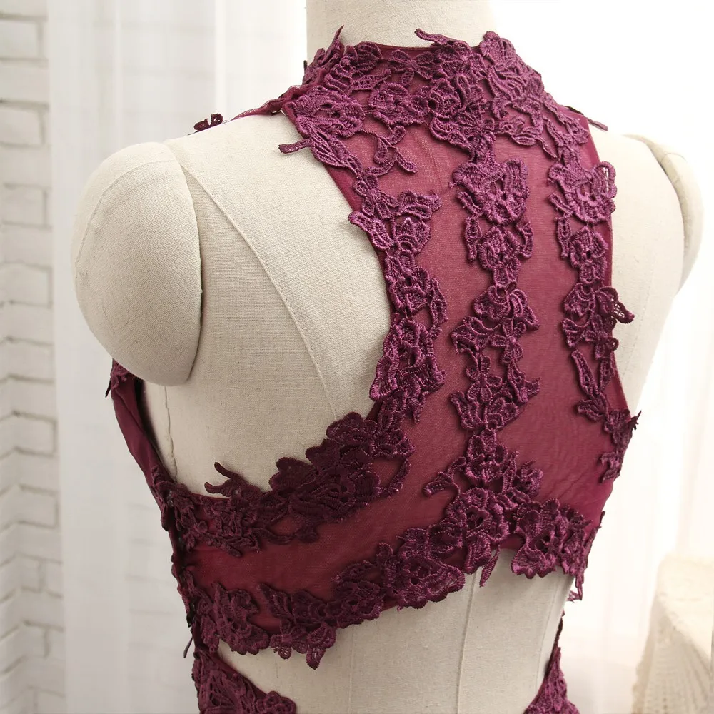 Purple Prom Dresses A-line High Collar Floor Length Chiffon Lace Long Prom Gown Evening Dresses Evening Gown
Purple Prom Dresses A-line High Collar Floor Length Chiffon Lace Long Prom Gown Evening Dresses Evening Gown