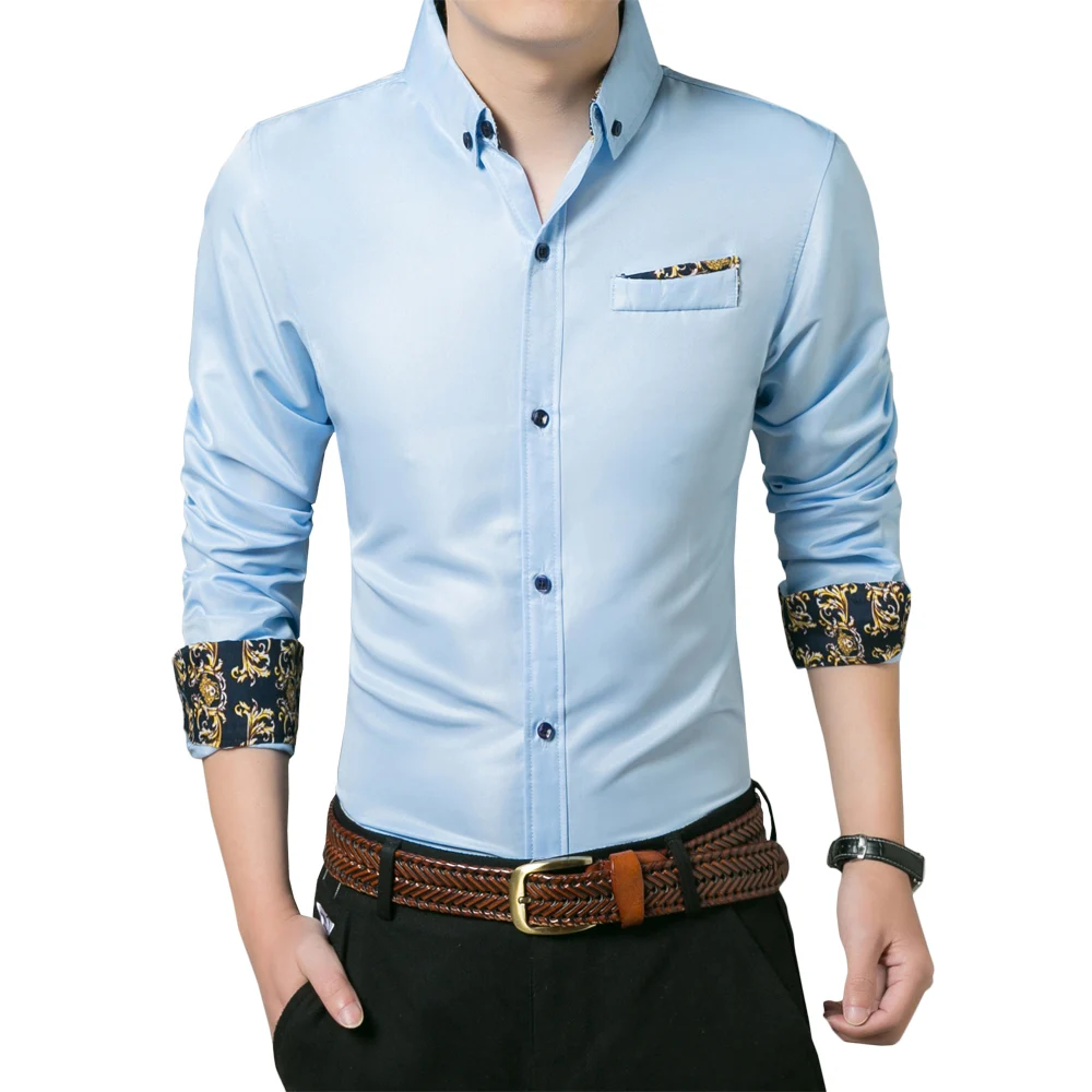 Camisa Masculina 2018 Multiple Colour Long Sleeved Shirt Plush Size M-3XL Slim Fit Casual Male Business Social Dress Shirts
Camisa Masculina 2018 Multiple Colour Long Sleeved Shirt Plush Size M-3XL Slim Fit Casual Male Business Social Dress Shirts