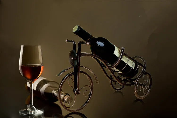 1PC Retro Tricycle Shape Red Wine Rack Kitchen Wine Holder Metal Wine Shelf for Wedding Banquet Restaurant Home Bar EKI 2053
1PC Retro Tricycle Shape Red Wine Rack Kitchen Wine Holder Metal Wine Shelf for Wedding Banquet Restaurant Home Bar EKI 2053