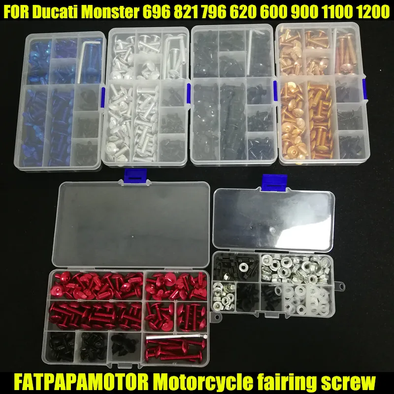 Universal Motorcycle Fairing Bolts Screw Moto Spring Bolts For Ducati Monster 696 821 796 620 600 900 1100 1200
Universal Motorcycle Fairing Bolts Screw Moto Spring Bolts For Ducati Monster 696 821 796 620 600 900 1100 1200
