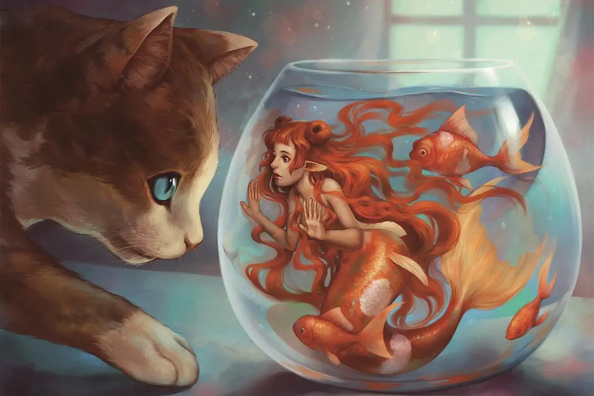 canvas fabric poster custom print (frame available) art cat and mermaid PAT019 for wall decor room decor home decoration
canvas fabric poster custom print (frame available) art cat and mermaid PAT019 for wall decor room decor home decoration