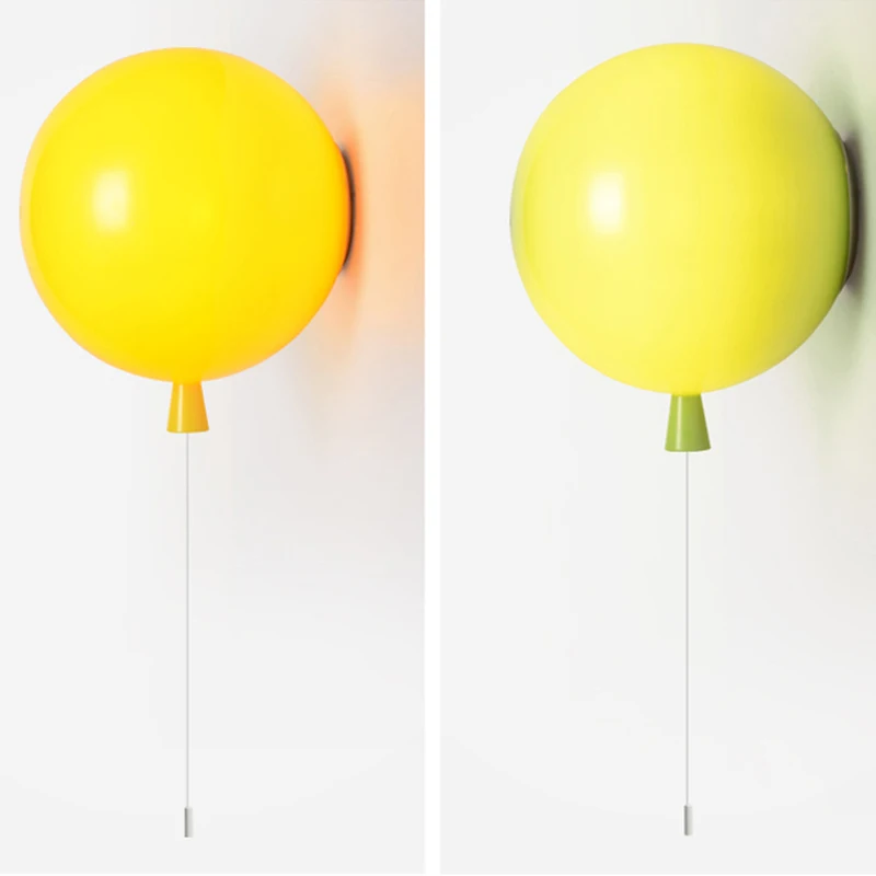 Modern Colorful Balloon Glass Wall Light Baby Child Room Wall Sconces For Dining Room Balcony Bedside Bathroom Lighting WL197
Modern Colorful Balloon Glass Wall Light Baby Child Room Wall Sconces For Dining Room Balcony Bedside Bathroom Lighting WL197