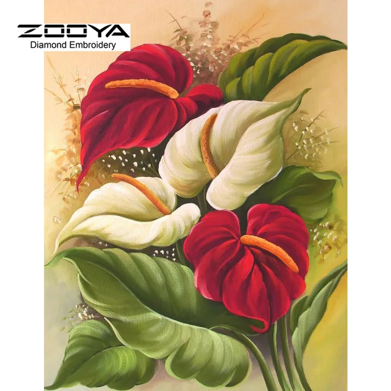5D DIY Diamond Painting Flower Diamond Painting Cross Stitch Red &White Flower Diamond Stick Drill Drawing Rhinestone CJ228
5D DIY Diamond Painting Flower Diamond Painting Cross Stitch Red &White Flower Diamond Stick Drill Drawing Rhinestone CJ228