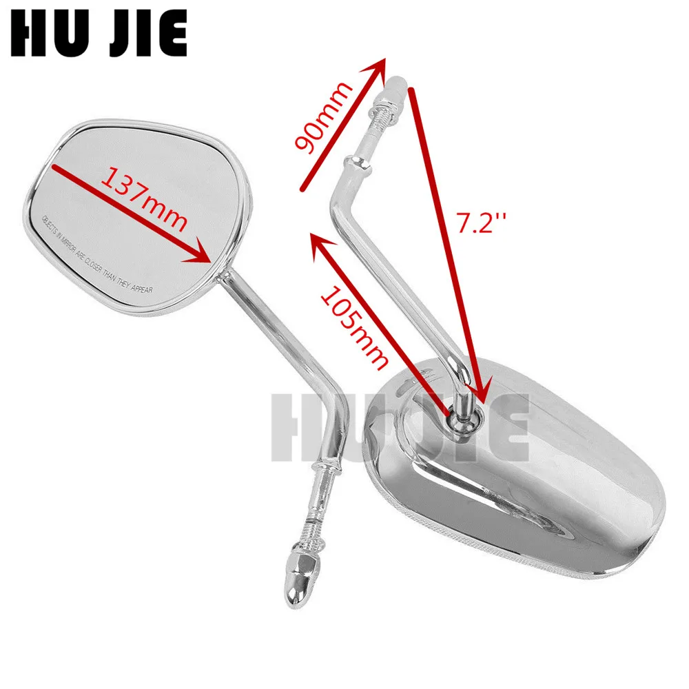 Motorcycle Rear view Side Mirrors For Low Rider FXDL /Wide Glide FXDWG /Fat Boy FLSTF 1993-2016 Road King FLHR 1994-2016
Motorcycle Rear view Side Mirrors For Low Rider FXDL /Wide Glide FXDWG /Fat Boy FLSTF 1993-2016 Road King FLHR 1994-2016