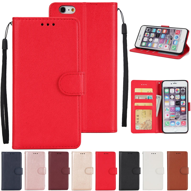 Coque Роскошные Ретро флип чехол для iPhone 6 Plus 5.5 дюймов искусственная кожа +