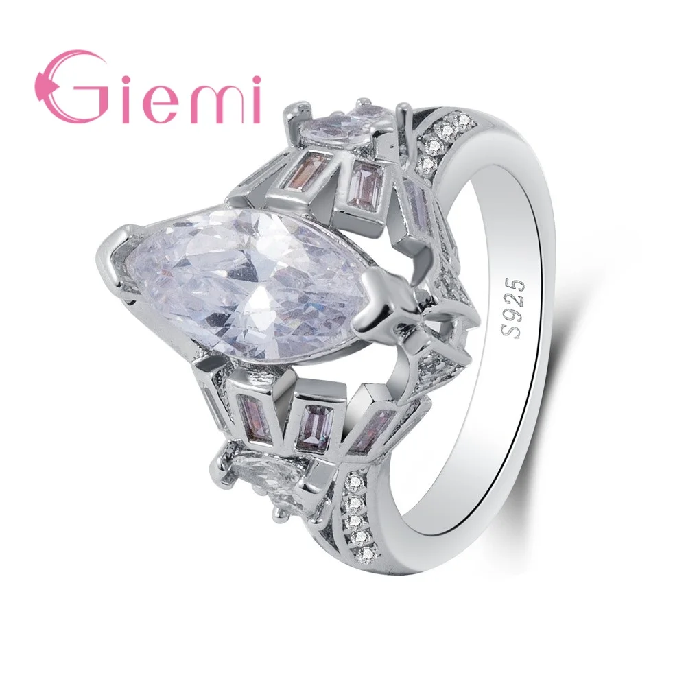 High-End Authentic 925 Sterling Silver Rings For Women Fashion Jewelry Shiny Rhinestone Birthday Gifts
High-End Authentic 925 Sterling Silver Rings For Women Fashion Jewelry Shiny Rhinestone Birthday Gifts