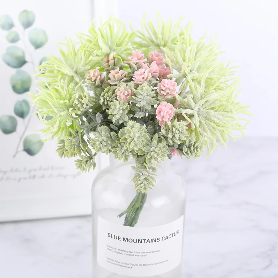6pcs Mini Artificial Succulent Plant DIY Handmade Faux Flowers Christmas Decoration Grass Scrapbooking Fake Flowers Wreath Cheap
6pcs Mini Artificial Succulent Plant DIY Handmade Faux Flowers Christmas Decoration Grass Scrapbooking Fake Flowers Wreath Cheap