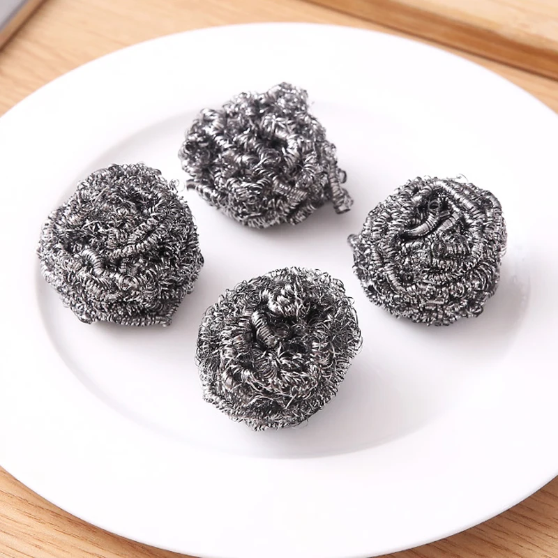 Губка из нержавеющей стали для чистки посуды, 5,5 см
Губка из нержавеющей стали для чистки посуды, 5,5 см