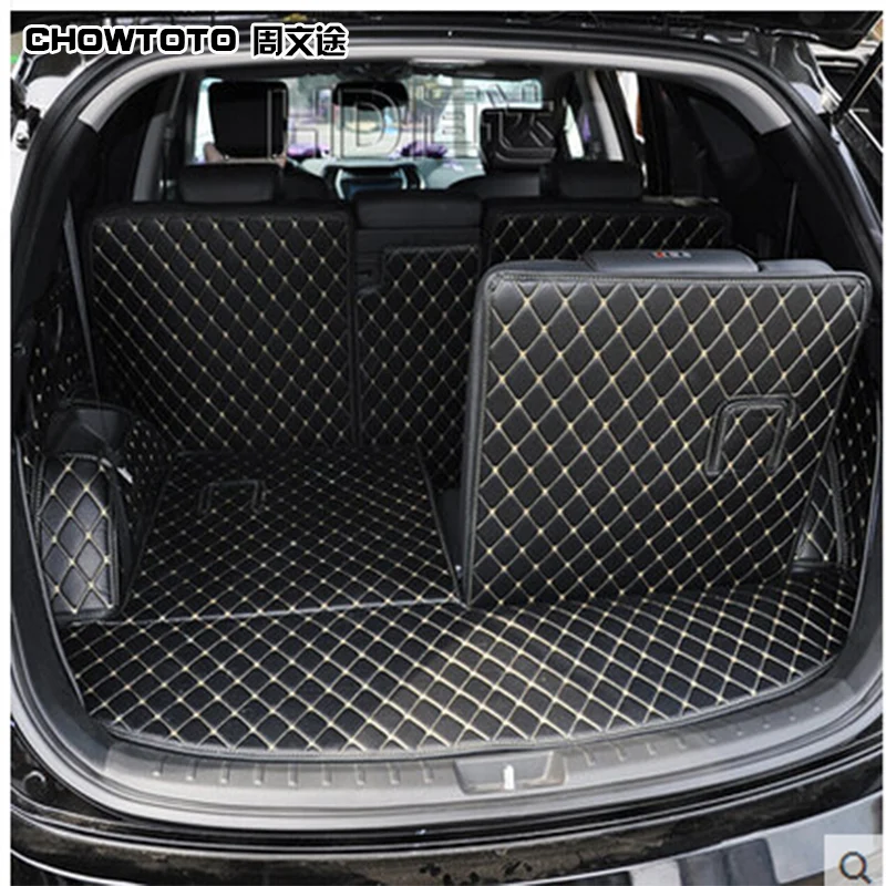 CHOWTOTO Custom Special Trunk Mats For Hyundai Santa Fe 7seats Durable Waterproof Boot Carpets For Santa Fe Luggage Pad
CHOWTOTO Custom Special Trunk Mats For Hyundai Santa Fe 7seats Durable Waterproof Boot Carpets For Santa Fe Luggage Pad