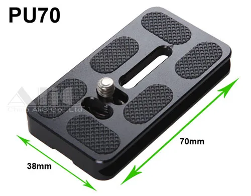50PCS/Lot Metal PU-70 Quick Release Plate With 1/4 Screw Arca Benro Tripod Ball Head Accessories
50PCS/Lot Metal PU-70 Quick Release Plate With 1/4 Screw Arca Benro Tripod Ball Head Accessories