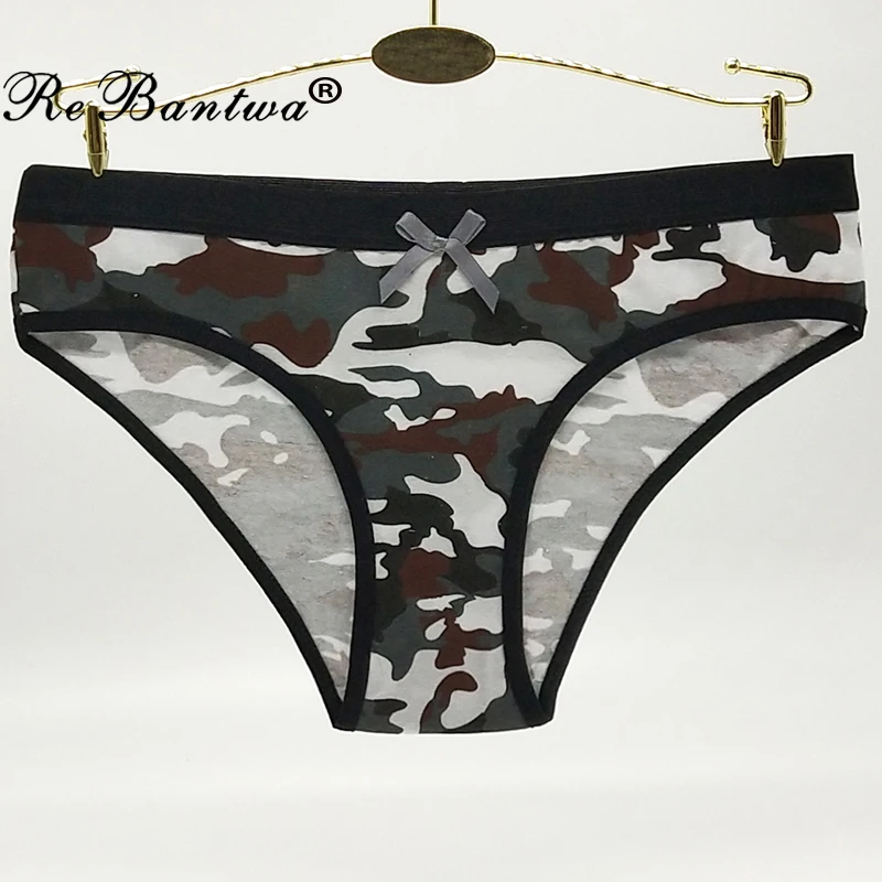 Женское нижнее белье Amy Green Leopard новинка 2018 камуфляжные хлопковые трусики