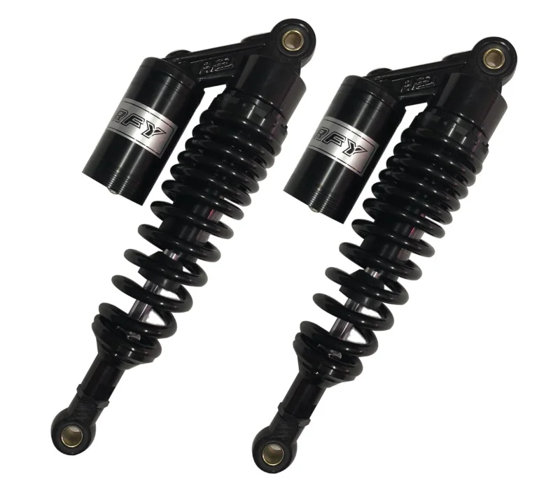 RFY 8MM SPRING 300MM/310MM/320MM AIR/NITROGEN MOTORCYCLE SHOCK ABSORBERS FOR Honda/Yamaha/Suzuki/Kawasaki/Dirt bikes/ ATV BLACK
RFY 8MM SPRING 300MM/310MM/320MM AIR/NITROGEN MOTORCYCLE SHOCK ABSORBERS FOR Honda/Yamaha/Suzuki/Kawasaki/Dirt bikes/ ATV BLACK