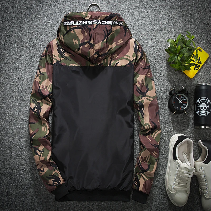 WSGYJ Men's Jackets Camouflage Military Hooded Coats Casual Zipper Male Windbreaker Men Brand Clothing Hip Hop Streetwear
WSGYJ Men's Jackets Camouflage Military Hooded Coats Casual Zipper Male Windbreaker Men Brand Clothing Hip Hop Streetwear