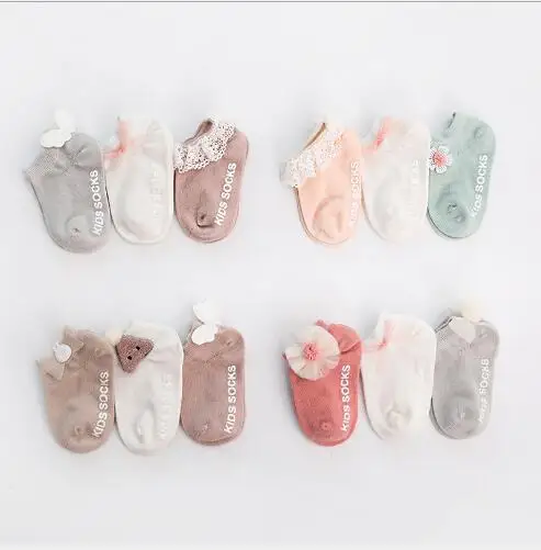 3Pairs Pack Spring and summer new plastic non-slip baby socks double needles loose mouth newborn children's floor socks
3Pairs Pack Spring and summer new plastic non-slip baby socks double needles loose mouth newborn children's floor socks