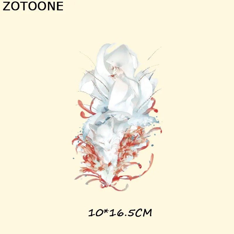 ZOTOONE Животных Патчи железные на патчи для одежды Бесплатная доставка уровень
