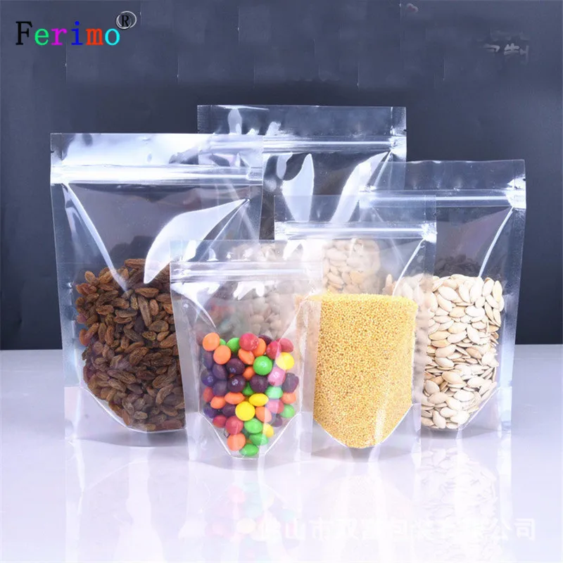 free shipping 100pcs 26 * 38 cm high transparent chain bag self-supporting self-sealing bag food packaging bag
free shipping 100pcs 26 * 38 cm high transparent chain bag self-supporting self-sealing bag food packaging bag