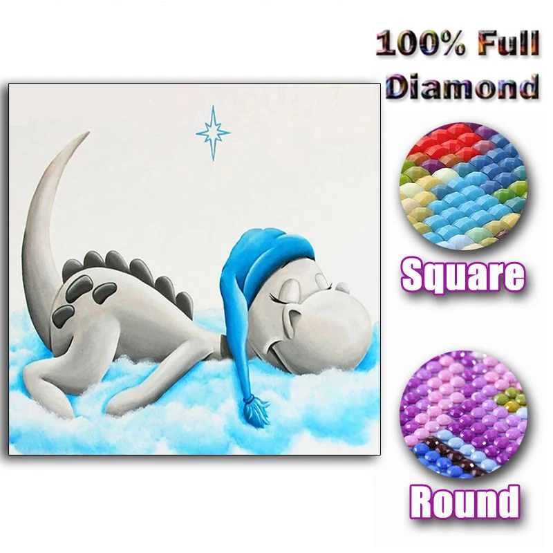 Full square / round diamond 5D DIY diamond painting "cartoon dragon sleep" embroidery cross stitch 5D home decoration gift
Full square / round diamond 5D DIY diamond painting "cartoon dragon sleep" embroidery cross stitch 5D home decoration gift