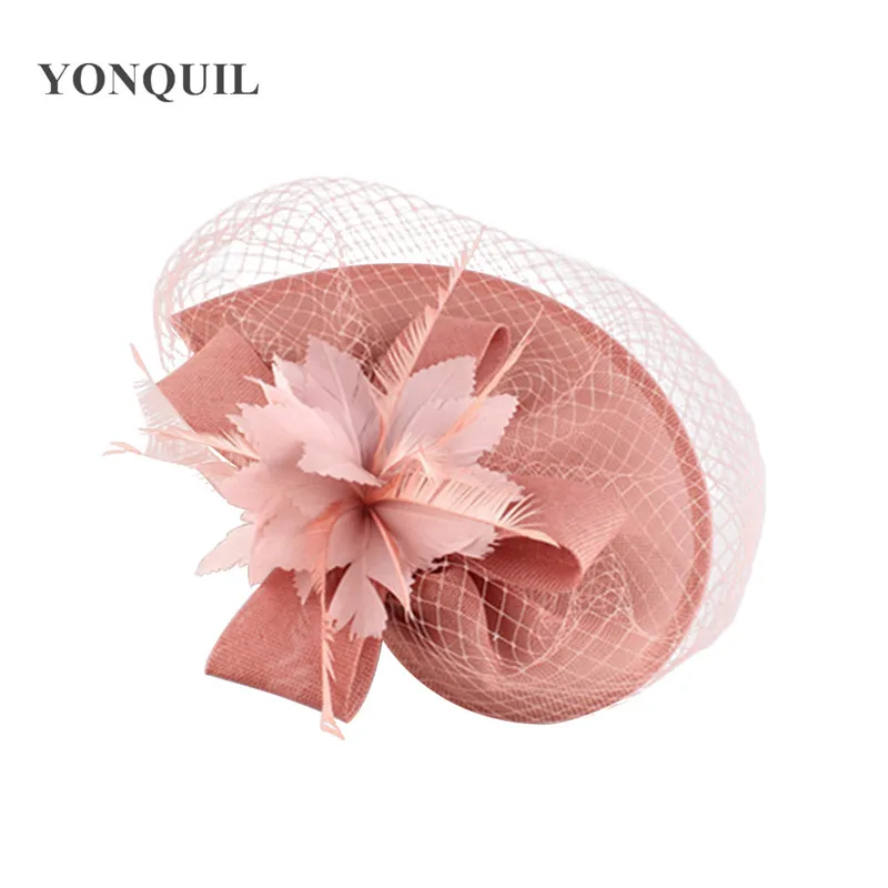 Elegant Bridal Wedding Party Hair Fascinators Hat Veil Feather Flower Headwear Women Dinner Married Race Hair Accessories SYF310
Elegant Bridal Wedding Party Hair Fascinators Hat Veil Feather Flower Headwear Women Dinner Married Race Hair Accessories SYF310