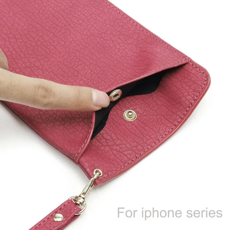 Роскошный кошелек на молнии ручная сумка для iphone 3G 4S чехол-кобура из