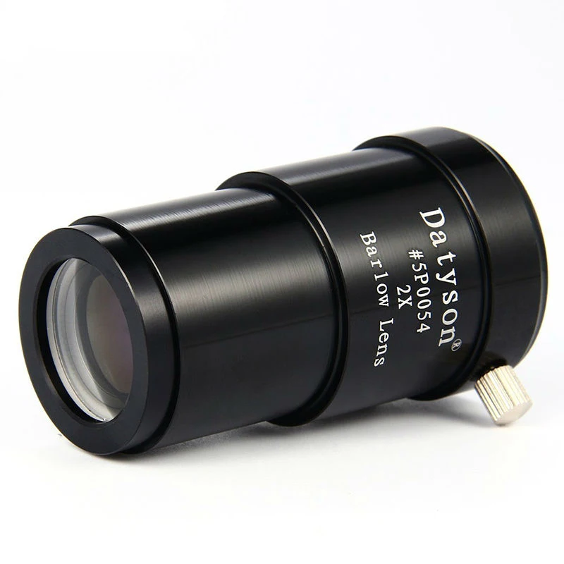 2X Magnification Barlow Lens 1.25" Fully Multi Coated Metal Thread M42 for Astronomical Telescope Eyepiece Ocular Accept T Ring
2X Magnification Barlow Lens 1.25" Fully Multi Coated Metal Thread M42 for Astronomical Telescope Eyepiece Ocular Accept T Ring